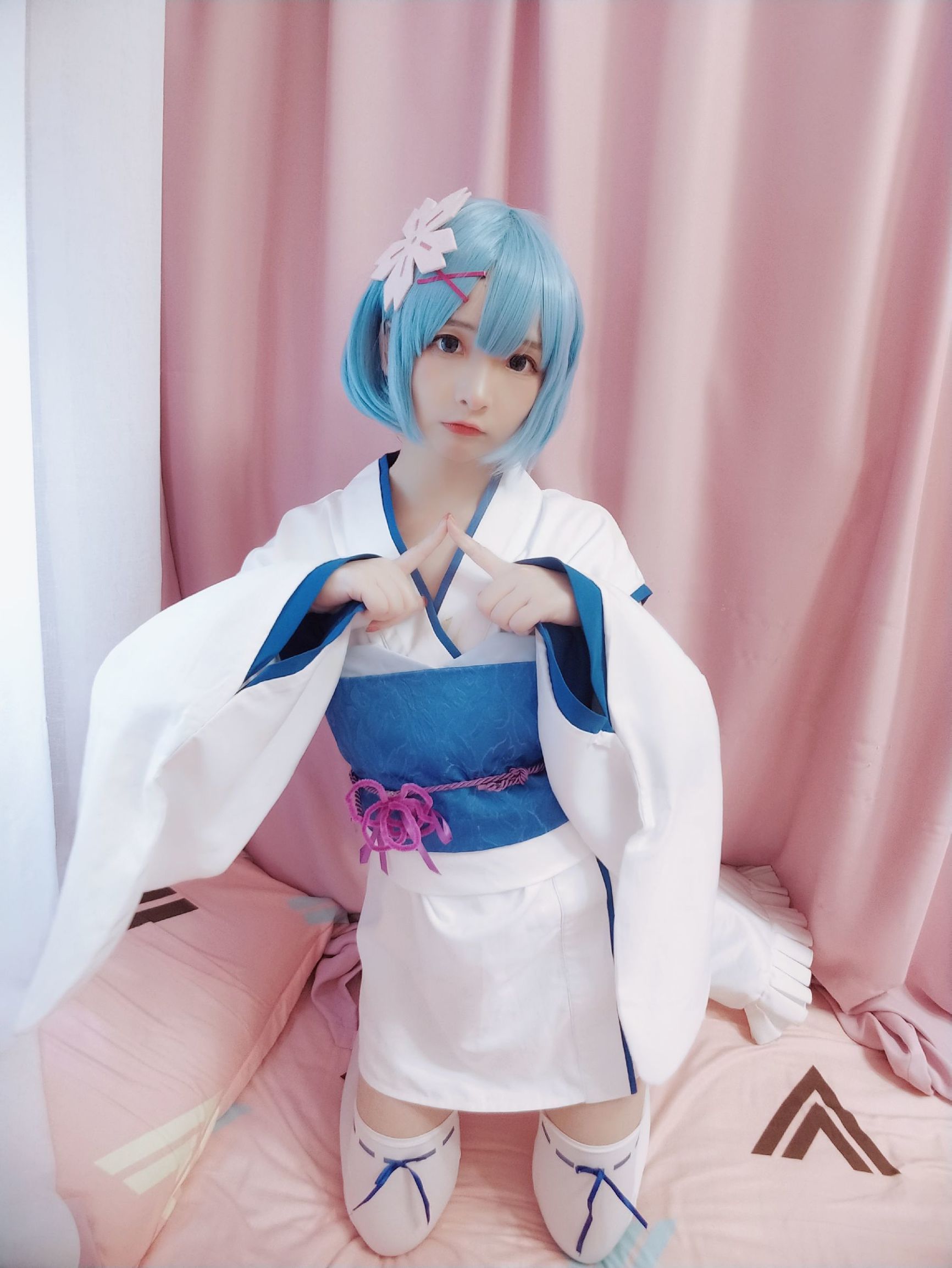 [COS福利]二次元美女古川kagura蕾姆幼年插图4